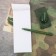 Set of Gift "Soldier Notes": Notepad 16 sheets and Plastic pen.