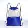 Bag for shoes on the lace, blue color