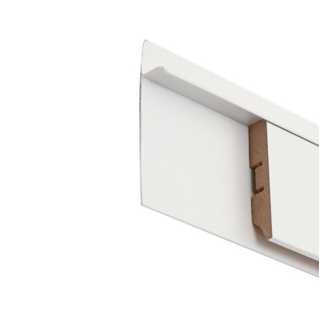 Hidden skirting board SK 60 mm white 2.4 m-1