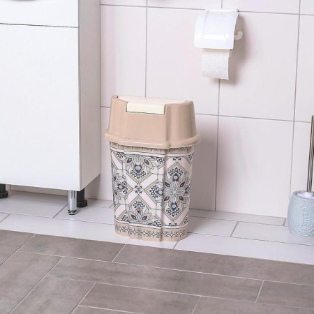 A bucket with a floating lid "Mosaic" 14 l, decor-2