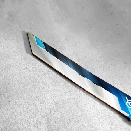 The souvenir is wooden "Tanto knife", in a scabbard, blue-3