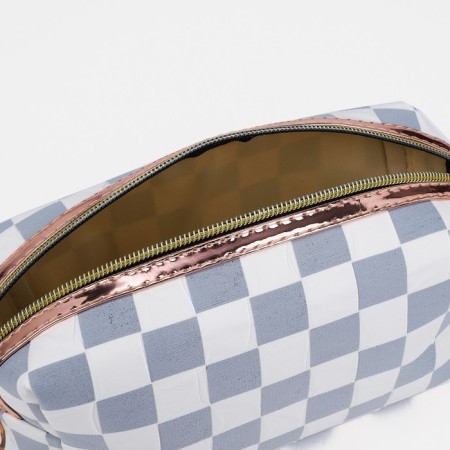 Lightning cosmetic bag, gray color-2