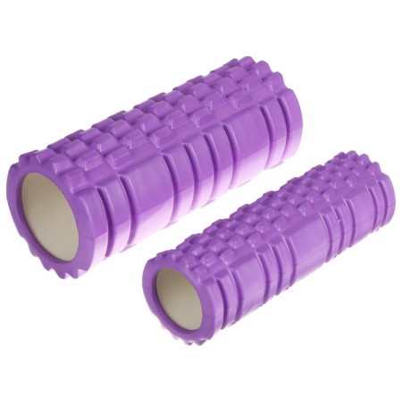 A set of massage rollers 2 in 1 sangh, 33x13 cm and 30x9 cm, purple color-3