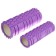 A set of massage rollers 2 in 1 sangh, 33x13 cm and 30x9 cm, purple color