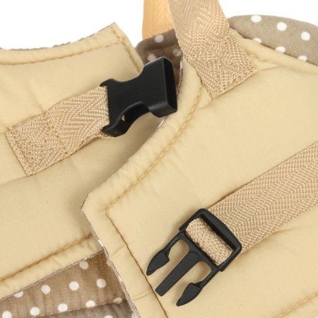 Reins No. 3, wide, peas, brown color-5