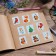 Paper stickers "New Year's joys", with coloring on the back, 11 x 15.5 cm, New Year