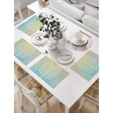 Set of napkins for setting the table 