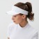 Female visor minku, white color, rr 58