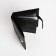 Male purse on Magnet, 3 in 1, for bills, auto documents and passports, black color