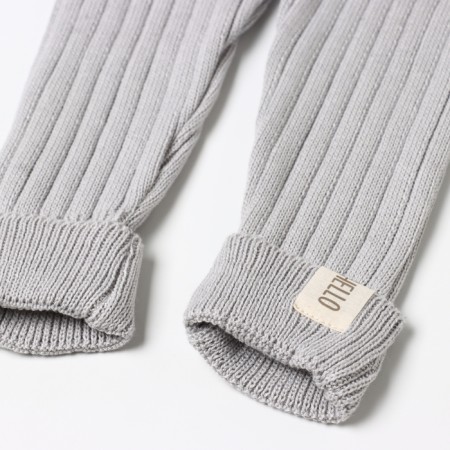Knitted crumb costu I LEO Baby growth 92-98 cm, dark gray-8