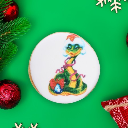 New Year. Vanilla cookies "New Year" 35g (1 Cor = 16pcs)-6