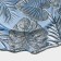 Link plate "Arabis" 33 cm, blue color