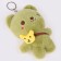 Soft toy "Bear" on a key fob, 14 cm, color mix