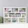 Multipher "Love" in 8 photos (10x15/6 pcs, 10x10/2 pcs) plastic, col. white