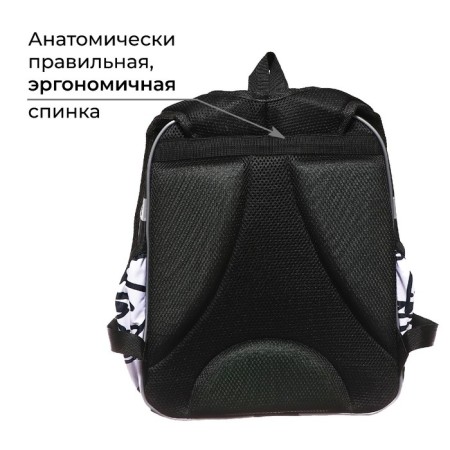 School backpack, 37 x 28 x 19 cm, calligrata volt "Graffitti"-3