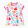Bloom Baby Dress with Cor. Sleeve, p. 68 cm, white
