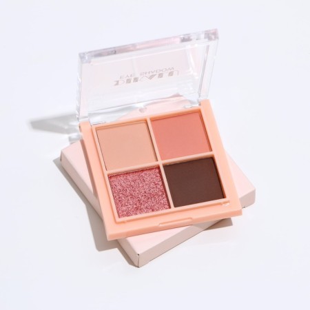 Palette of shadows for eyelids, 4 colors-1