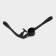 Magistro Vantablack garlic press, 16.5 × 4.5 cm, black color