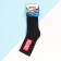 Socks "Marvel", Avengers, Black, 23-25 ​​cm