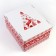 Scandinavia folding box, 31.2 x 25.6 x 16.1 cm, New Year