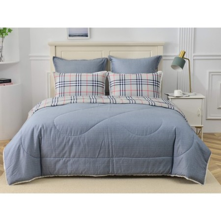 Duet set: sheet, blanket, pillowcase, size 230x250 cm, 150x210 cm - 2 pcs, 50x70 cm - 2 pcs, 70x70 - 2 pcs-2