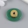 Handle for the box "Green Aventurine" 2.6x1.7 cm