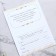 Invitation in the craft envelope for the wedding "Golden Sequins", 10 x 15 cm