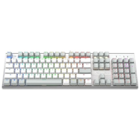 Keyboard A4Tech FSTYLER FS100 Neon Mechanical Gray/White USB for Gamer Led (FS100)-6