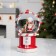 LED figure “New Year's caramel”, 19.8x11.1x11.8 cm, music, aah3, usb, glow warm white