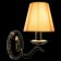 Sconces A9521AP-1CC "Domain" 1x40W E14 13x24x26 cm