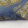 Towa Grace napkin, openwork, oval, 30x45 cm, blue/gold color
