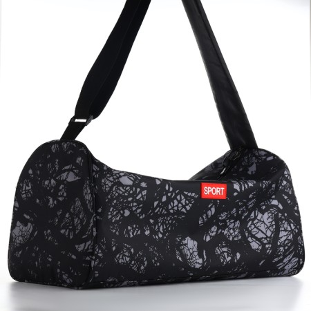 Sports bag, Textura, average size, color gray-2