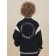 Bombber for the boy Pelican, height 140 cm, black color