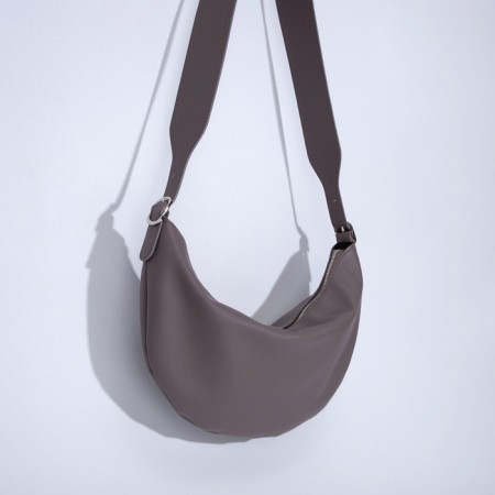 Women's bag over the shoulder Textura, small size, brown color-2