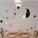 Interior stickers "night", mirror, decor on the wall, panel 60 x 80 cm, 22 email