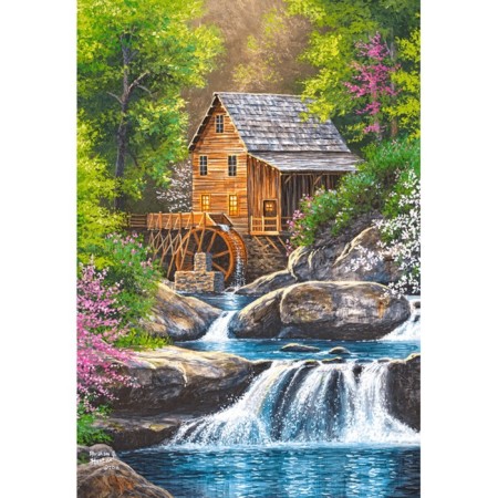 Puzzle "Mill", 1000 elements-1