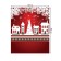 The tablecloth "Christmas City", rectangular, Saten, size 120x145 cm