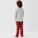 New Year. Pajama Children's Kaftan "Santa" Size 34 (122-128 cm)
