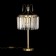 Lapel -Decorative lamp Citilux "Inga" CL335833 27x27x56 cm, 3x60W, E14, brown color