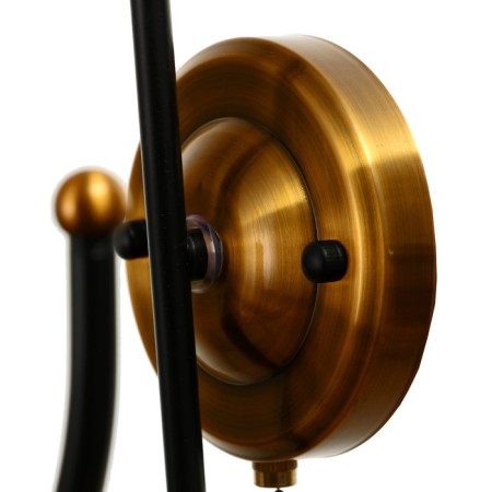 Sconces "Floa" E14 40W black and gold 20x20x20 cm-4