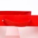 Crafts with a square bottom and window, 20 x 20 x 20 cm, red, 1pc