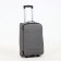 Small suitcase 20 ”, lightning department, external pocket, 2 wheels, gray color