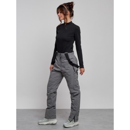Ski costume female winter, size 46, color gray-12