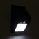 Garden lamp on a sunny battery with a motion sensor, invoice, 9.5 × 13 × 5 cm, Cob Led, glow white