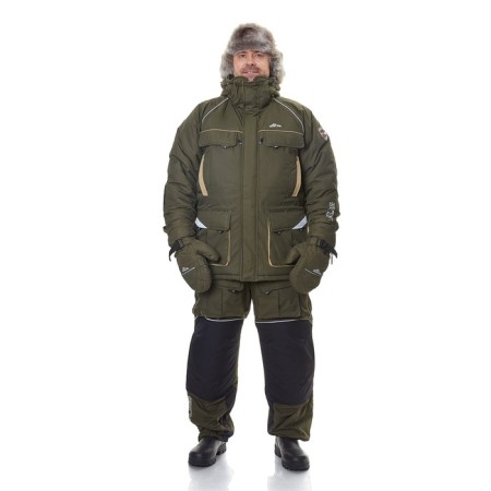 Kamchatka costume, khaki color, taslan fabric, size 52-54, height 170-176