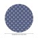 The tablecloth “Beautiful snowfall”, round, oxford, elastic band, size 120x120 cm, diameter 75-100 cm