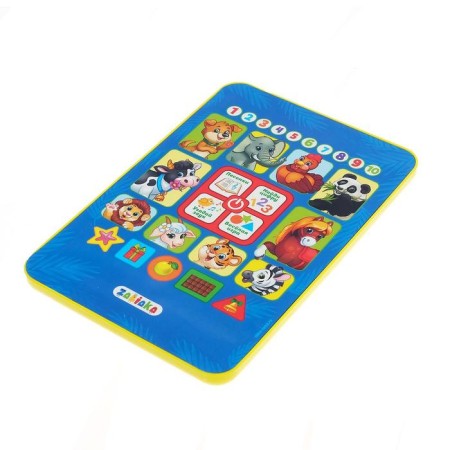 Training musical tablet "My first knowledge" works from batteries-2