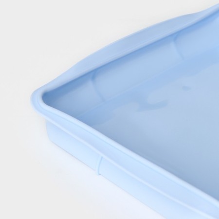 Baking uniform “Square”, silicone, 27 × 27 × 4 cm (with sides), internal size 23 × 23 cm, color mix-3