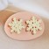 Mold Silicon "Snowflakes" 3x3x0.3 cm