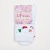 Women's socks, white color, size 23-25